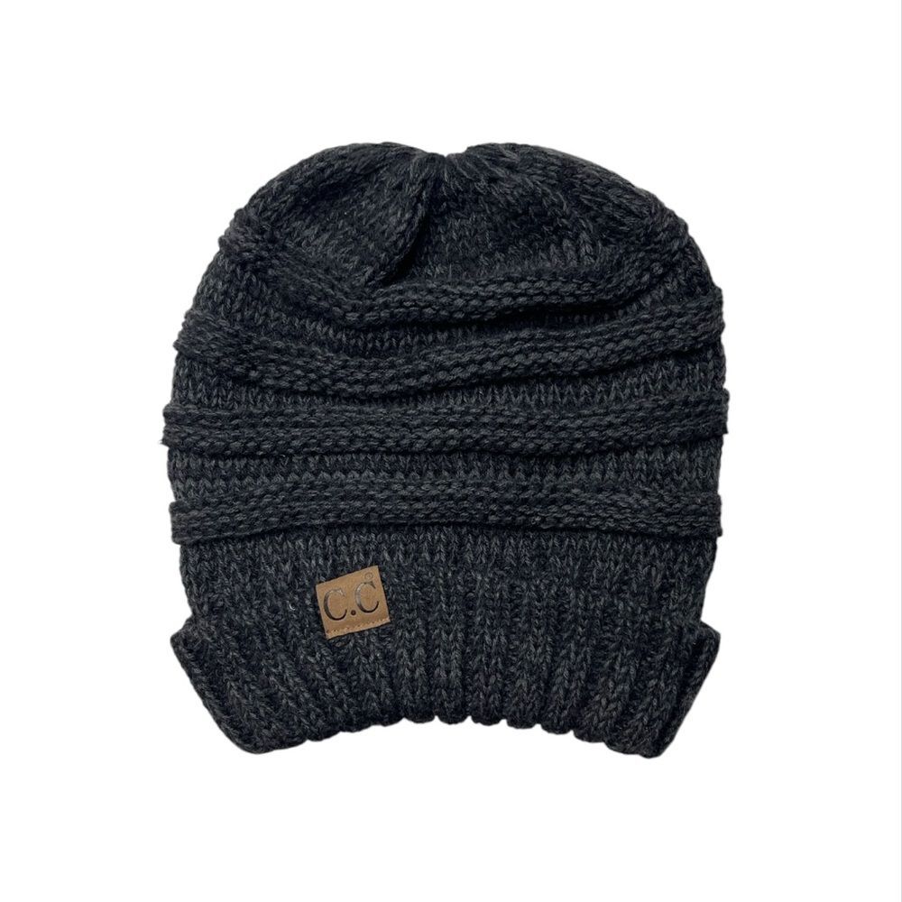 C.C Women’s Chunky Knit Beanie Hat